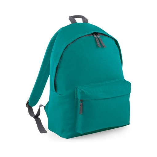 bg125 emerald graphitegrey ft - Bagbase Original Fashion Backpack