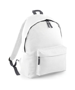 bg125 white graphitegrey ft - Bagbase Original Fashion Backpack