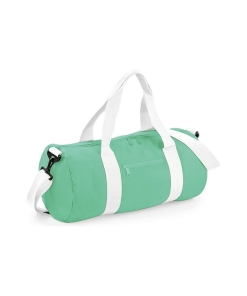bg140 mintgreen white ft2 - Bagbase Original Barrel Bag
