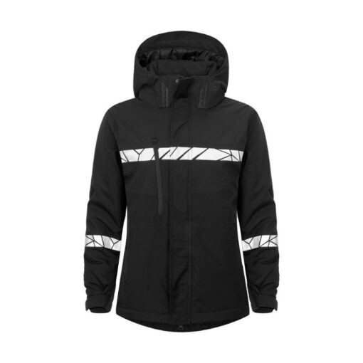 black jacket front