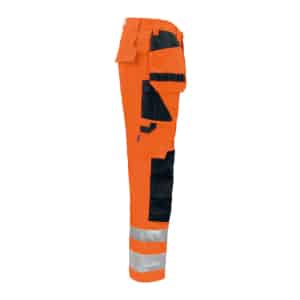black orange 3 scaled - Pro Job Visibility Waistpants EN ISO 20471 Class 2