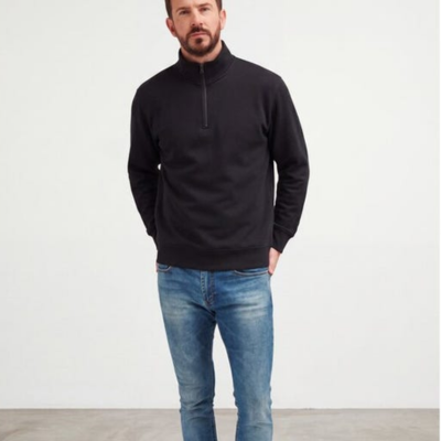 Essential Workwear 1/4 Zip Sweatshirt 2 Essential Workwear 1/4 zip sweatshirt