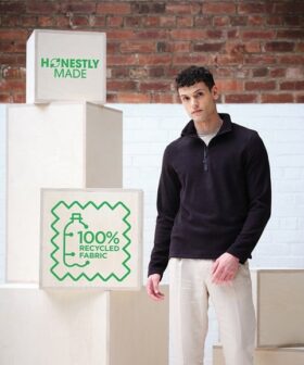 Regatta Honestly Made Recycled Half-Zip Fleece