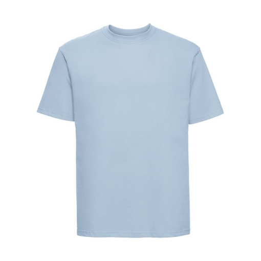 j180m mineralblue ft2 - Russell Classic Ringspun T-shirt