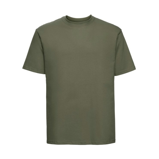 j180m olive ft2 - Russell Classic Ringspun T-shirt