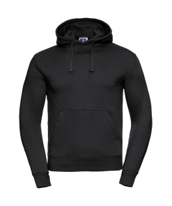 j265m black ft2 - Russell Authentic Hooded Sweatshirt