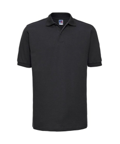 j599m black ft2 - Russell Hard-Wearing Polo Shirt