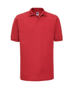 j599m brightred ft2 - Russell Hard-Wearing Polo Shirt