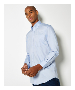 kk105 ls02 20242 1 - Kustom Kit Long Sleeve Corporate Oxford Shirt