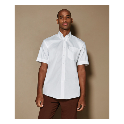kk109 ls02 20242 - Kustom Kit Oxford Shirt Short-Sleeved