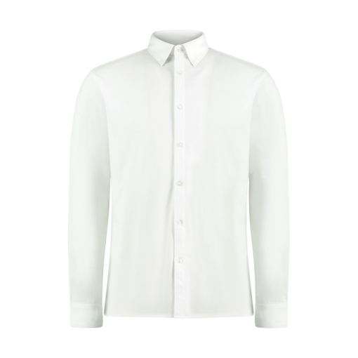 kk143 white ft2 - Kustom Kit Superwash 60 Pique Shirt