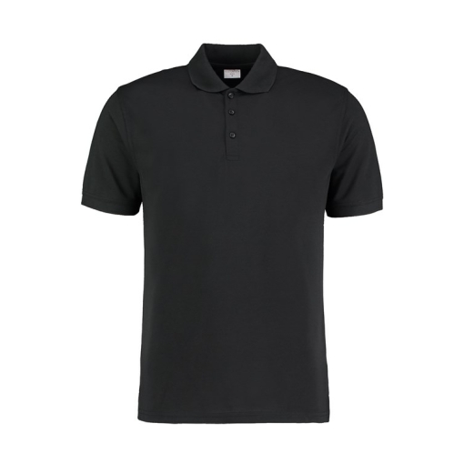 kk413 black ft2 - Kustom Kit Slim Fit Polo Shirt