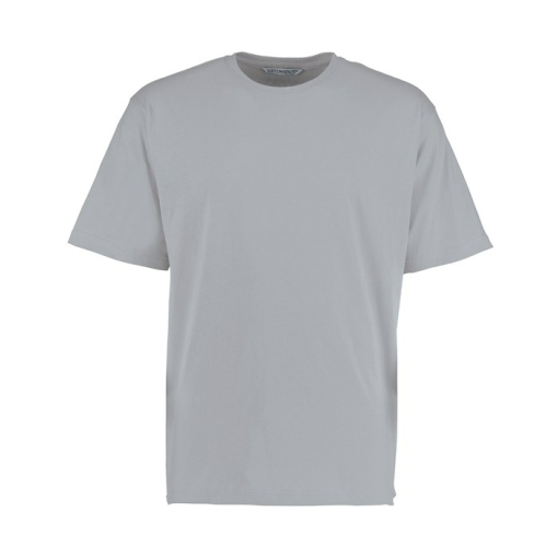 kk500 heathergrey ft2 - Kustom Kit Hunky T-Shirt