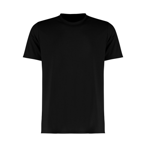 kk555 black ft - Kustom Kit Cooltex Plus Wicking T-Shirt