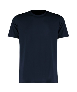 kk555 navy ft - Kustom Kit Cooltex Plus Wicking T-Shirt