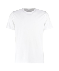 kk555 white ft - Kustom Kit Cooltex Plus Wicking T-Shirt