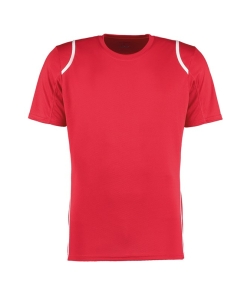 kk991 red white ft2 - Kustom Kit Gamegear Cooltex T-Shirt