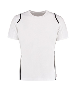kk991 white black ft2 - Kustom Kit Gamegear Cooltex T-Shirt