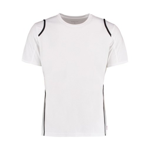 kk991 white black ft2 - Kustom Kit Gamegear Cooltex T-Shirt