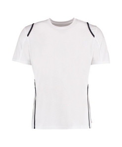 kk991 white navy ft2 - Kustom Kit Gamegear Cooltex T-Shirt