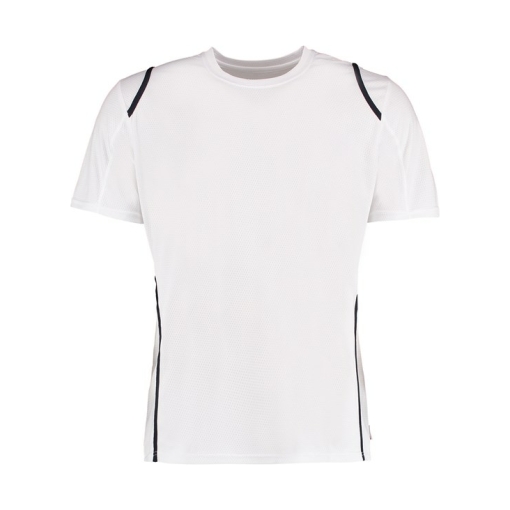 kk991 white navy ft2 - Kustom Kit Gamegear Cooltex T-Shirt