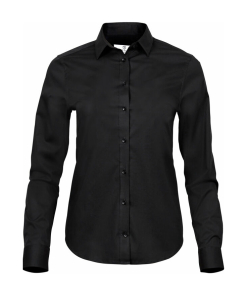 prod tj4025 142644 - Tee Jays Stretch Luxury Shirt - Ladies