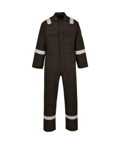 pw253 black ft - Portwest Bizweld Iona Coverall