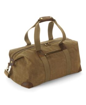 Quadra Heritage Waxed Canvas Holdall