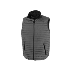 r239x grey black ft - Result Recycled Thermoquilt Gilet