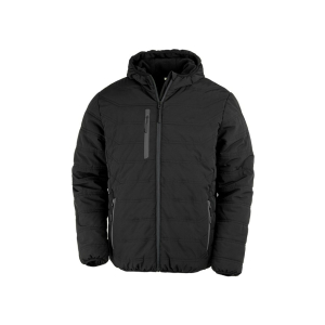 r240x black black ft - Result Recycled Compass Padded Jacket