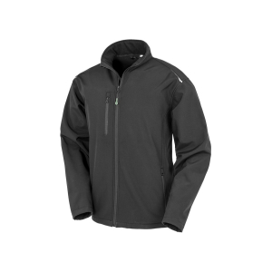 r900x black ft - Result Recycled 3-Layer Softshell Jacket