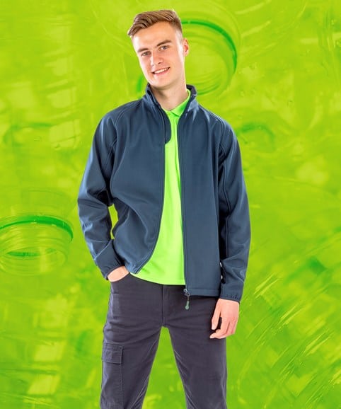 Result Recycled 2-Layer Softshell Jacket - Essential Workwear