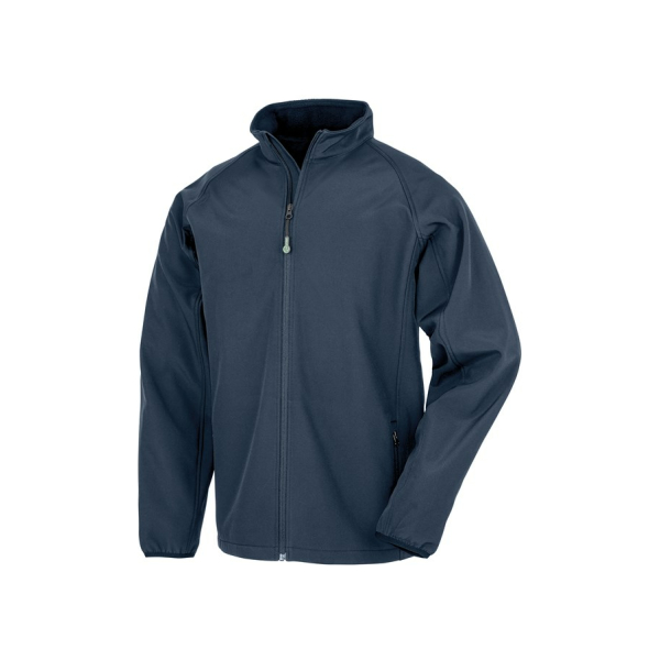 r901m navy ft - Result Recycled 2-Layer Softshell Jacket