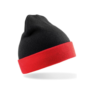 rc930 black red ft2 - Result Recycled Black Compass Beanie