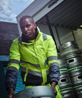 Regatta Pro Hi-Vis Bomber Jacket