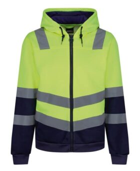 Regatta Hi-Vis Full Zip Hoodie
