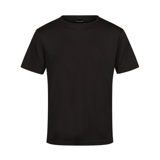 rg619 black ft2 - Regatta Pro Wicking T-Shirt