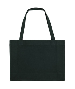 sx062 black ft - Stanley Stella Woven Shopping Bag
