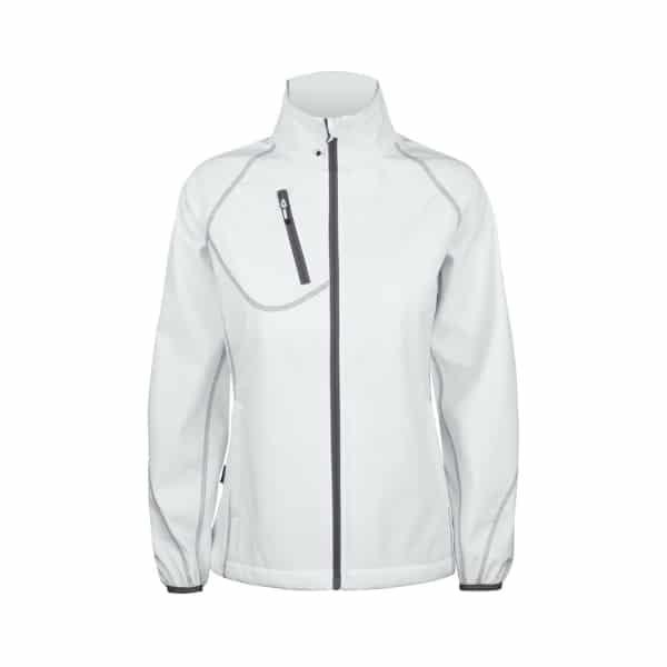 white 1 - Pro Job Softshell Jacket - Ladies Fit