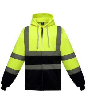 Yoko Full Zip Hi-Vis Hoodie