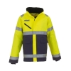 yk029 yellow navy ft2 - Yoko Hi-Vis Fontaine Storm Jacket