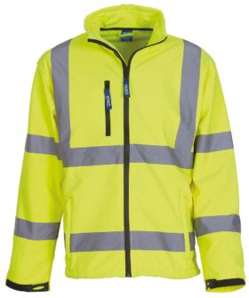 Yoko Hi Vis Softshell Jacket